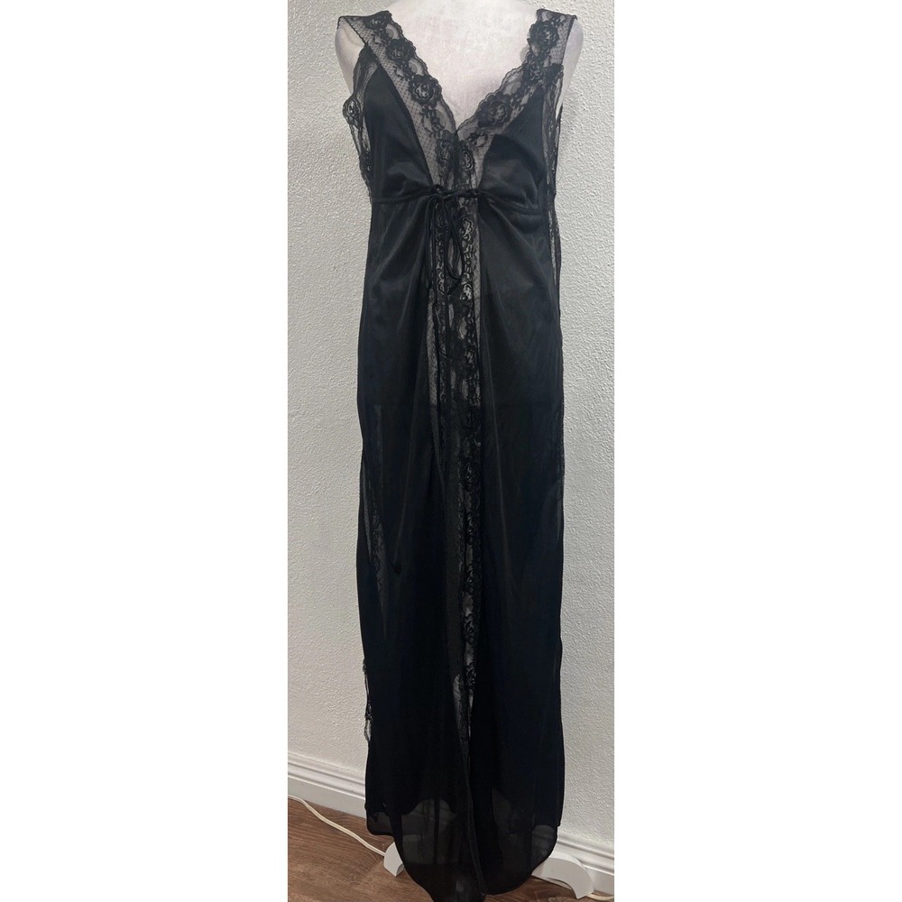 Rare Vintage Pandora Black Slip. 1950's. Size M From CA-Classic‎ Hollywood